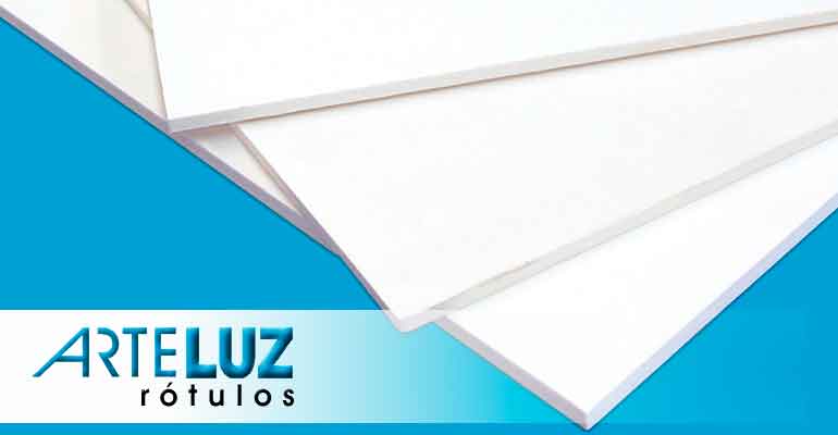 Cartel PVC espumado